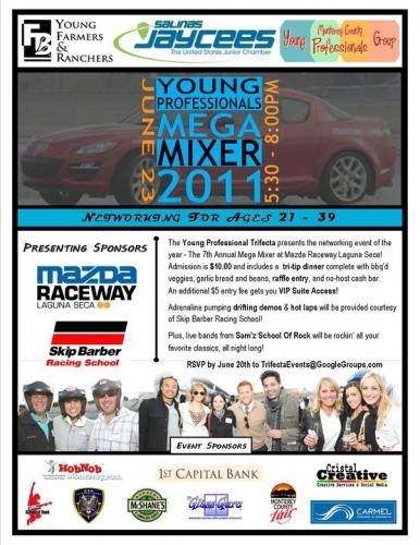 The Young Professionals Mega Mixer to be Held June 23